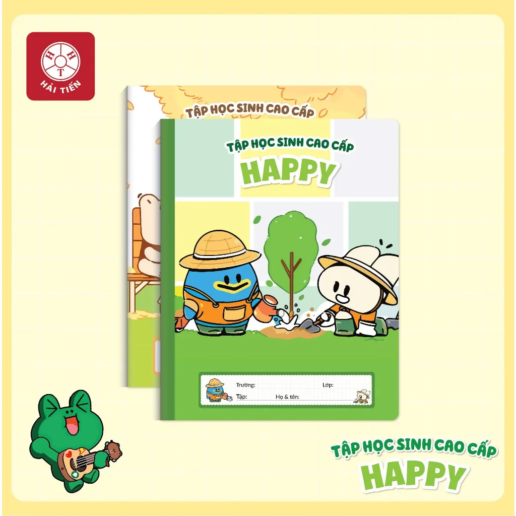 TẬP Tập Vở Hải Tiến 96 Trang 158x205mm Dày 120 Gsm (Dày) Hải Tiến