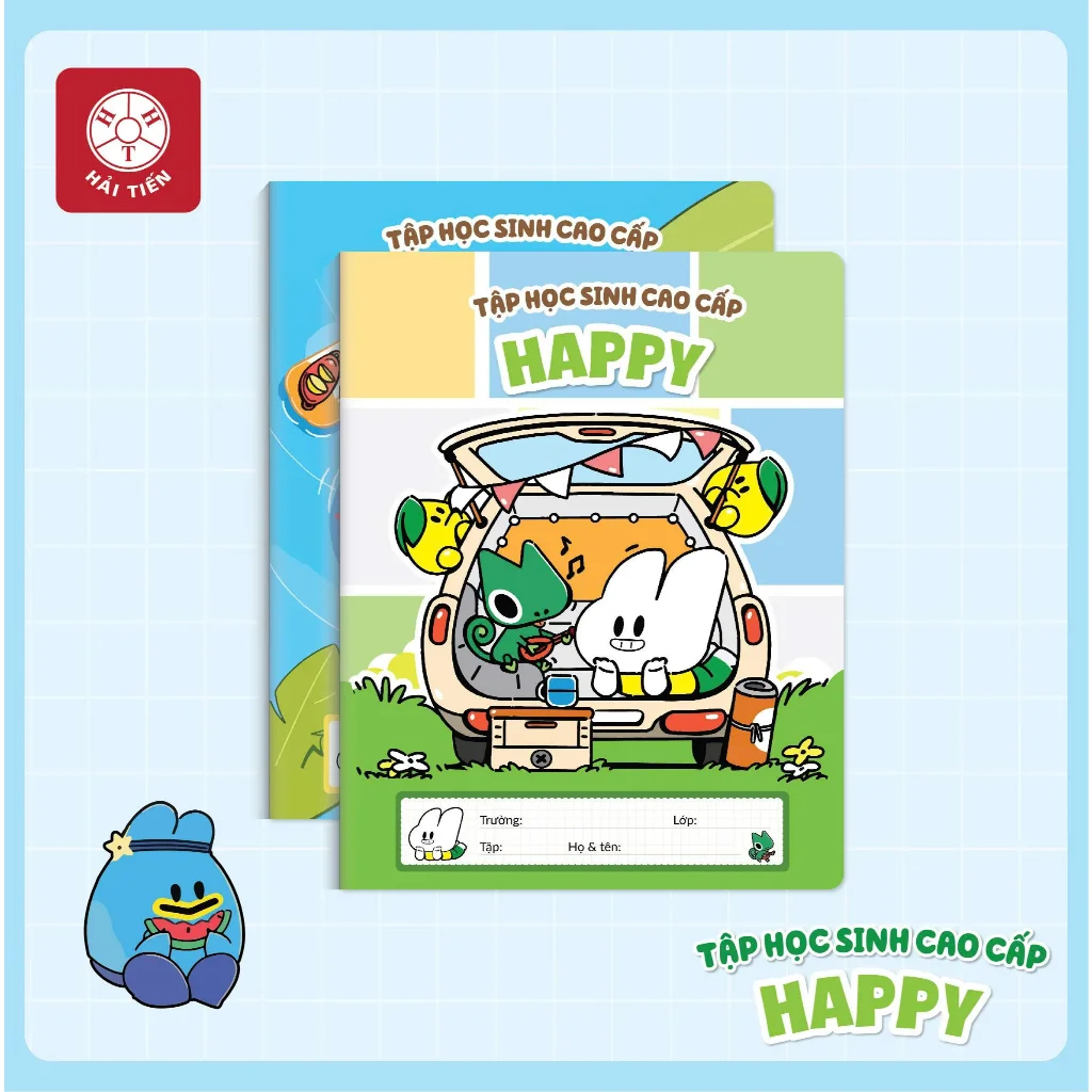 TẬP Tập Vở Hải Tiến 96 Trang 158x205mm Dày 120 Gsm (Dày) Hải Tiến