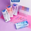 Bút bi Thiên Long TL-027 ngòi 0,5mm - Bút bi viết 4 màu mực xanh/đỏ/đen/tím