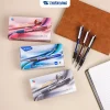 Bút bi Thiên Long TL-036 - Bút bi giắt kim loại mạ crom đệm cầm tay cao su êm