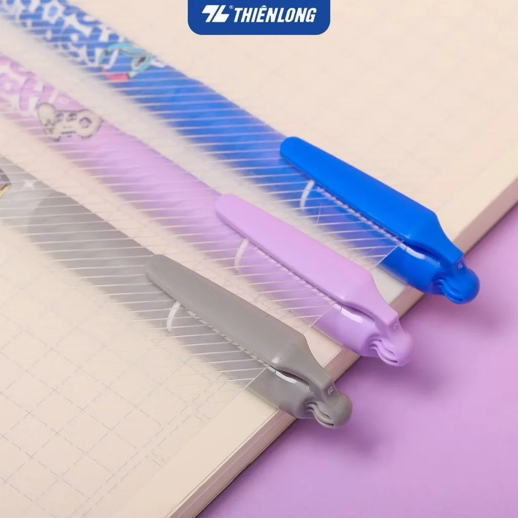 Bút gel Thiên Long Happy Obby GEL-056 - Bút gel 0.5mm, đệm tay êm ái, mực đều