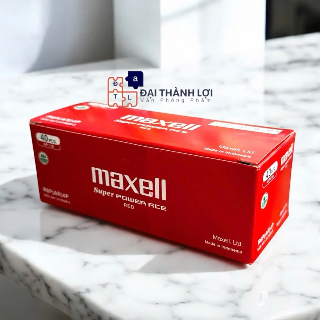 Pin AA ( 2A )Maxell ( pin tiểu ) carbon Siêu Bền R6P (Đỏ) Maxell Hàng Chính Hãng Bao Đổi Trả