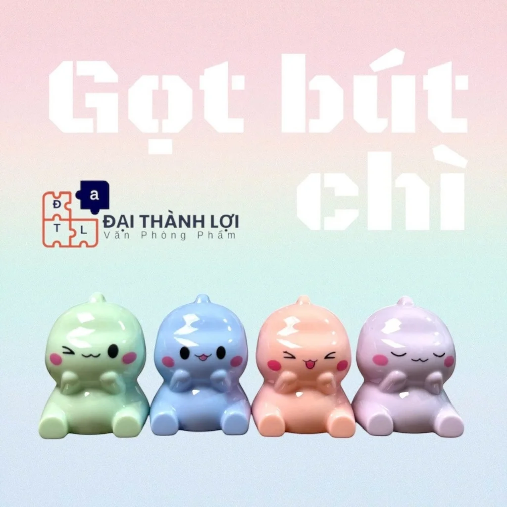 Đồ Chuốt Bút Viết Chì / Đồ Chuốt /Đồ Gọt Bút Chì Hình Khủng Long K-3800 Dễ Thương, Không Rơi Vụn