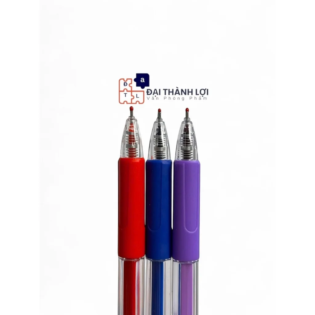 Bút Viết Gel Nước Bấm Chosch CS-8698/CS 8698 Ngòi 0.5mm, Có Đệm Viết Êm Tay, Mực Xanh, Đỏ, Tím, Đen