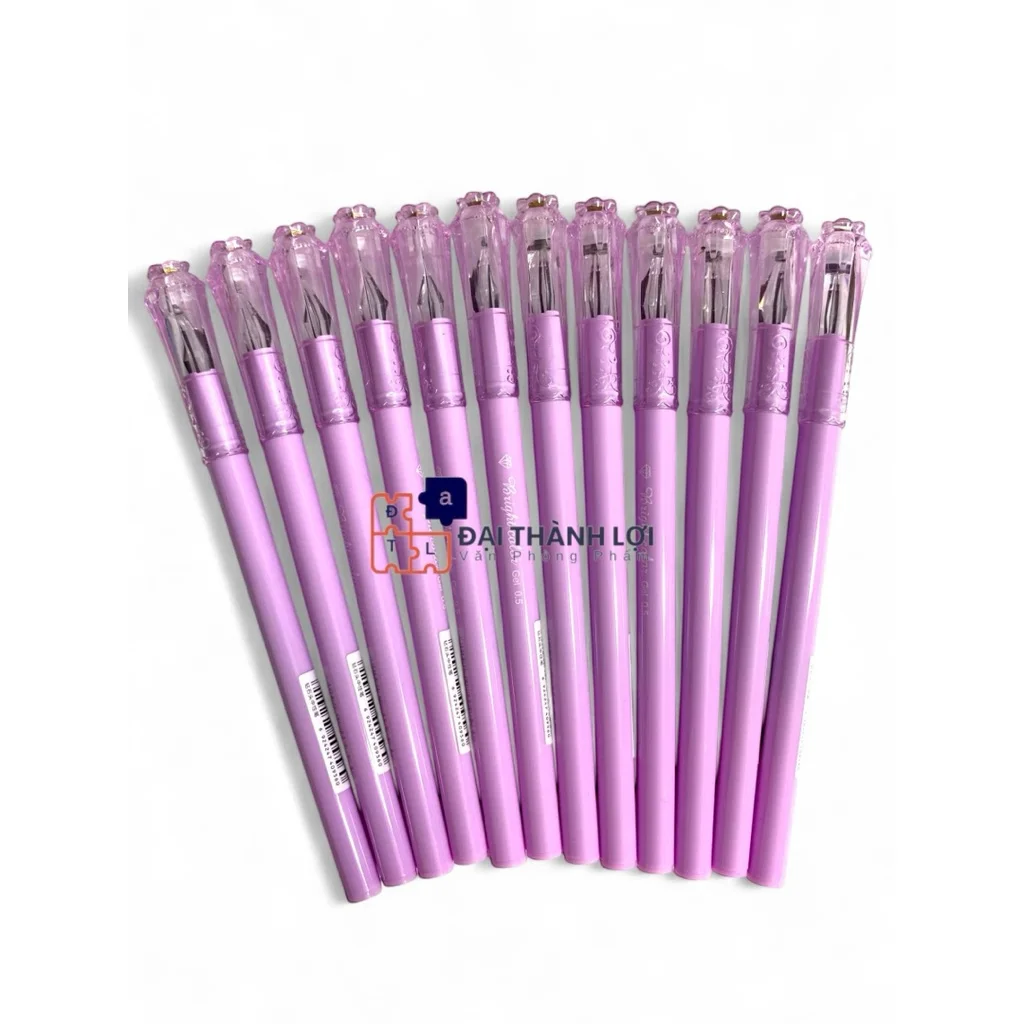 Bút gel Kim Cương Chosch CS-956 loại tốt (mực xanh/tím) viết nét siêu đẹp