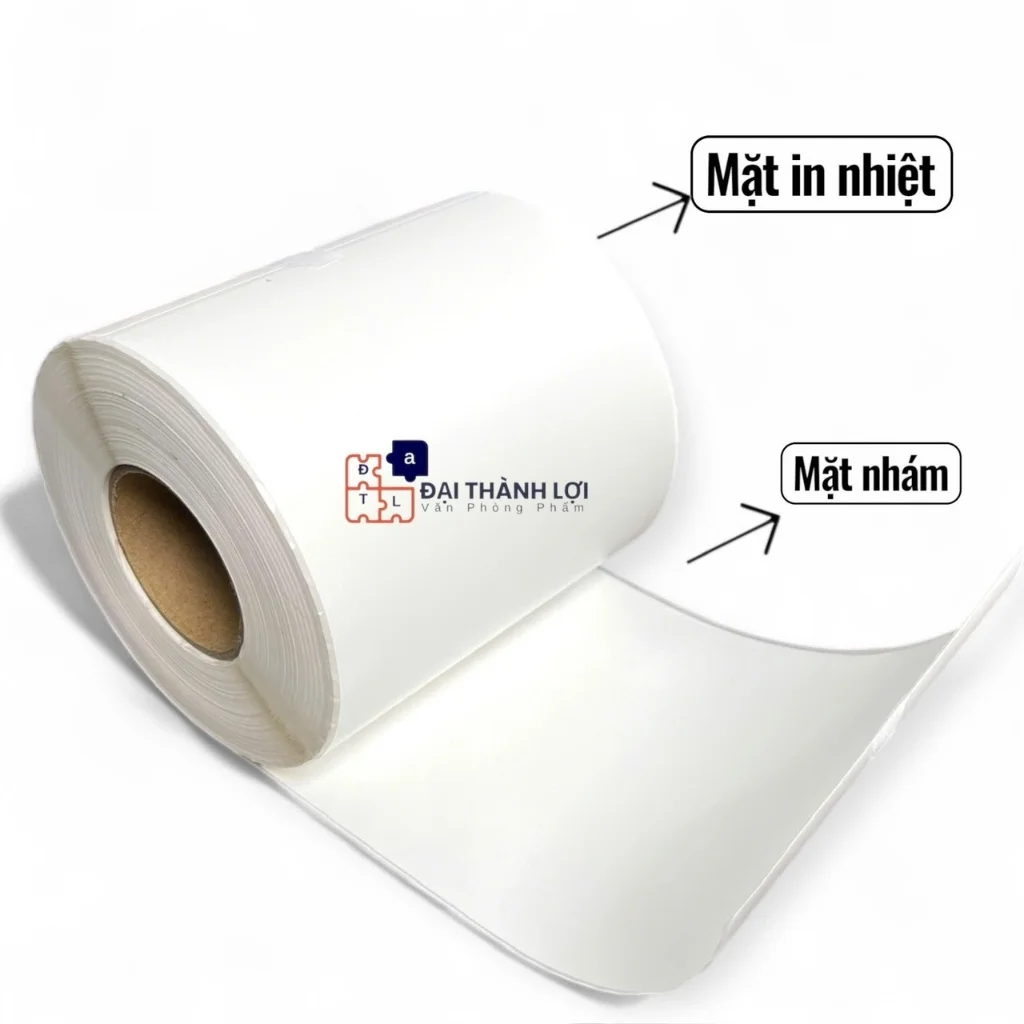 Cuộn 350 tờ giấy A6 in đơn hàng TMĐT tem vận chuyển khổ 100x150mm dành cho máy in nhiệt RP421 XP470B XP420 DT108B SP46