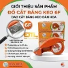 Dao Cắt Băng Keo Dân Hoa Cầm Tay Size 6cm