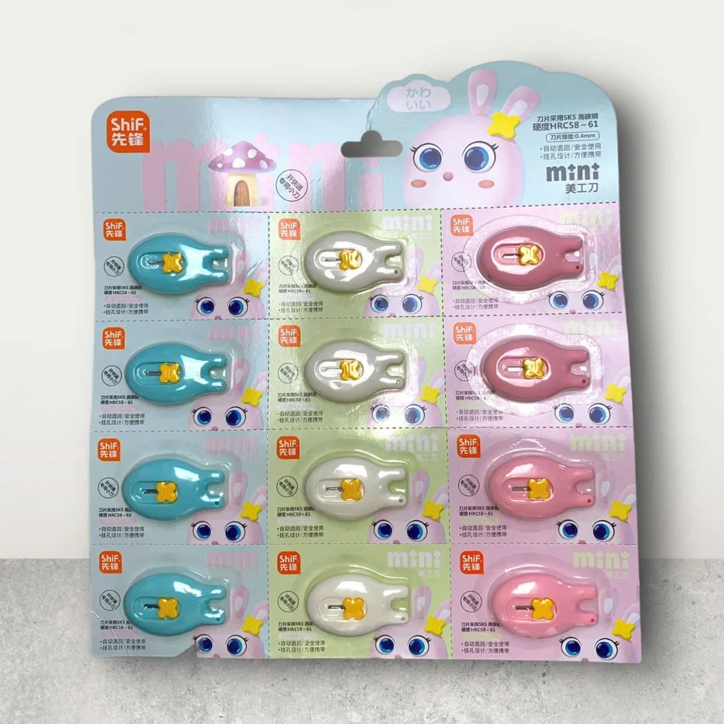Dao Cắt Giấy/ Dao Rọc Giấy Mini SHIF Nhiều hình Siêu Dễ Thương, Siêu Bén