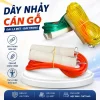 Dây Nhảy Gỗ / Dây Nhảy Cán Gỗ / Dây Nhảy Thể Thao / Dây Nhảy Học Sinh / Dây Nhảy Thể Dục Cán Gỗ Dài 2,5 mét, Dây Trong