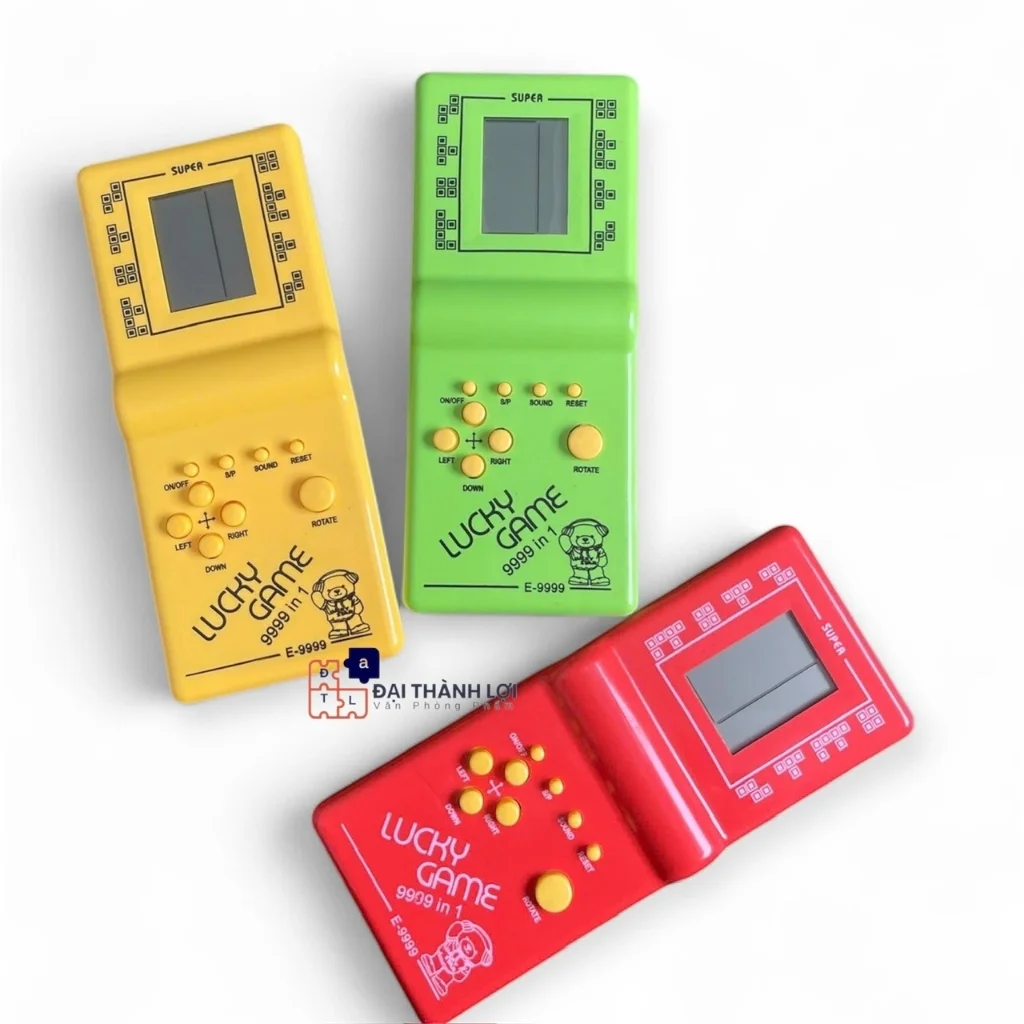 Đồ Chơi Máy Bắn Game Chơi Game Cầm Tay, Máy Điện Tử Xếp Hình Giải Trí Cho Các Bé
