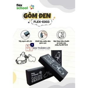 Gôm Tẩy bút chì - Gôm Đen (Size Lớn / Đại), Chất lượng tốt