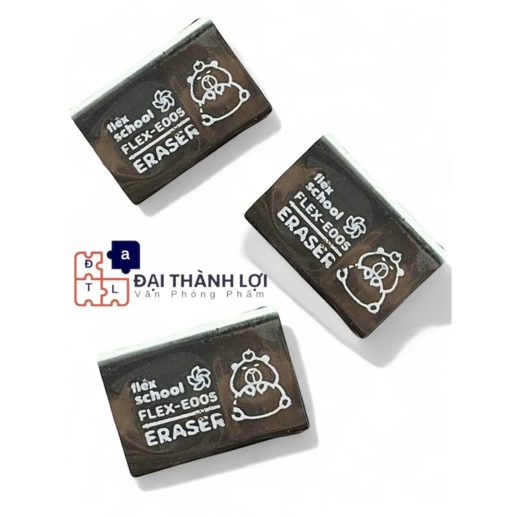 Gôm Tẩy Bút Chì - Gôm Đen Loại Nhỏ FLEX-E005