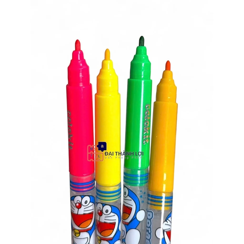 FP-C05 VỈ 12 MÀU BÚT LÔNG MÀU DORAEMON 12 MÀU FP-C05 HÀNG CHÍNH HÃNG