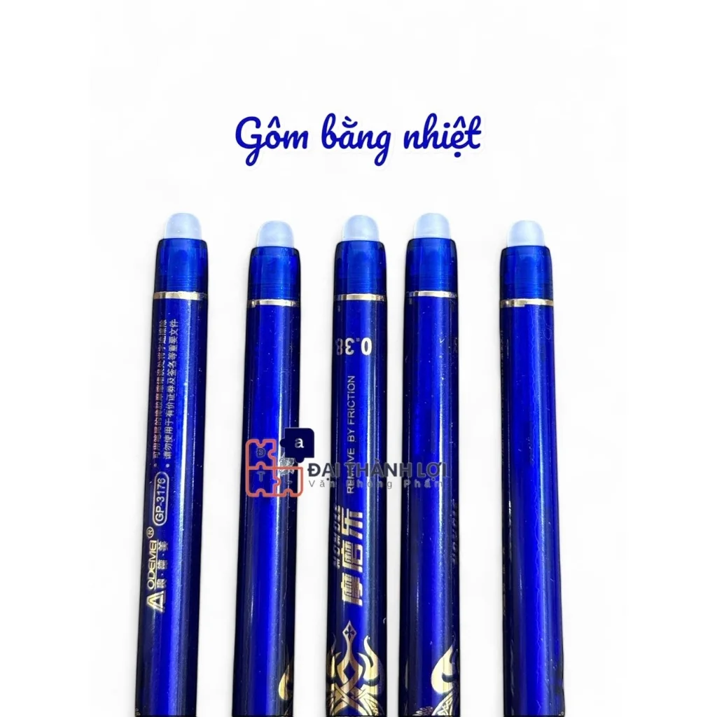 Bút Gel Tẩy Xóa Được Aodemei GP-3176 mực đậm và đều (mực xanh/tím)