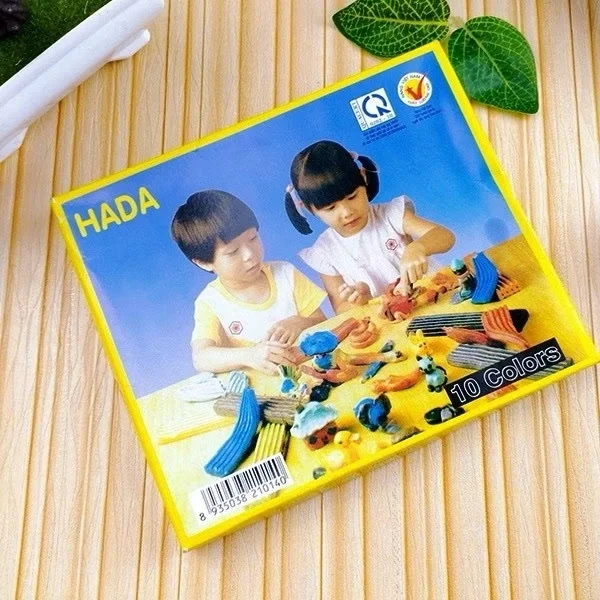 Đất Sét Nặn/ Đất Nặn Hình Thơm Hada / Hoa Đào Hộp 10 Màu