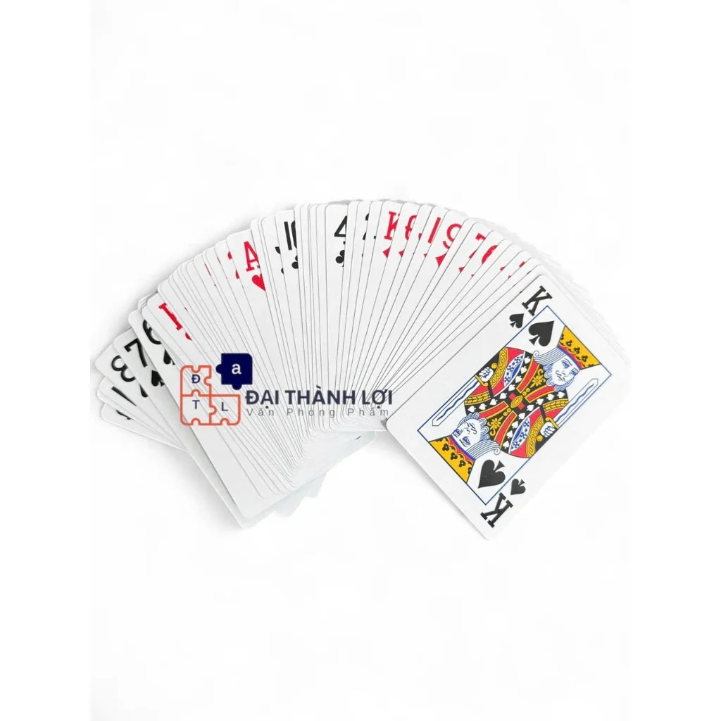 Bài Tây xịn Trắng DOUBLE K hàng chuẩn xịn