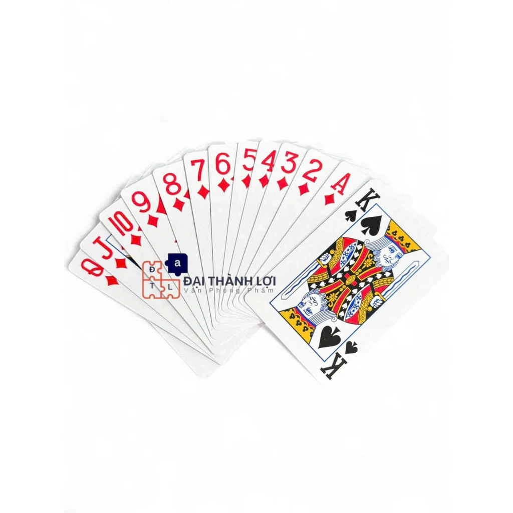 Bài Tây xịn Trắng DOUBLE K hàng chuẩn xịn