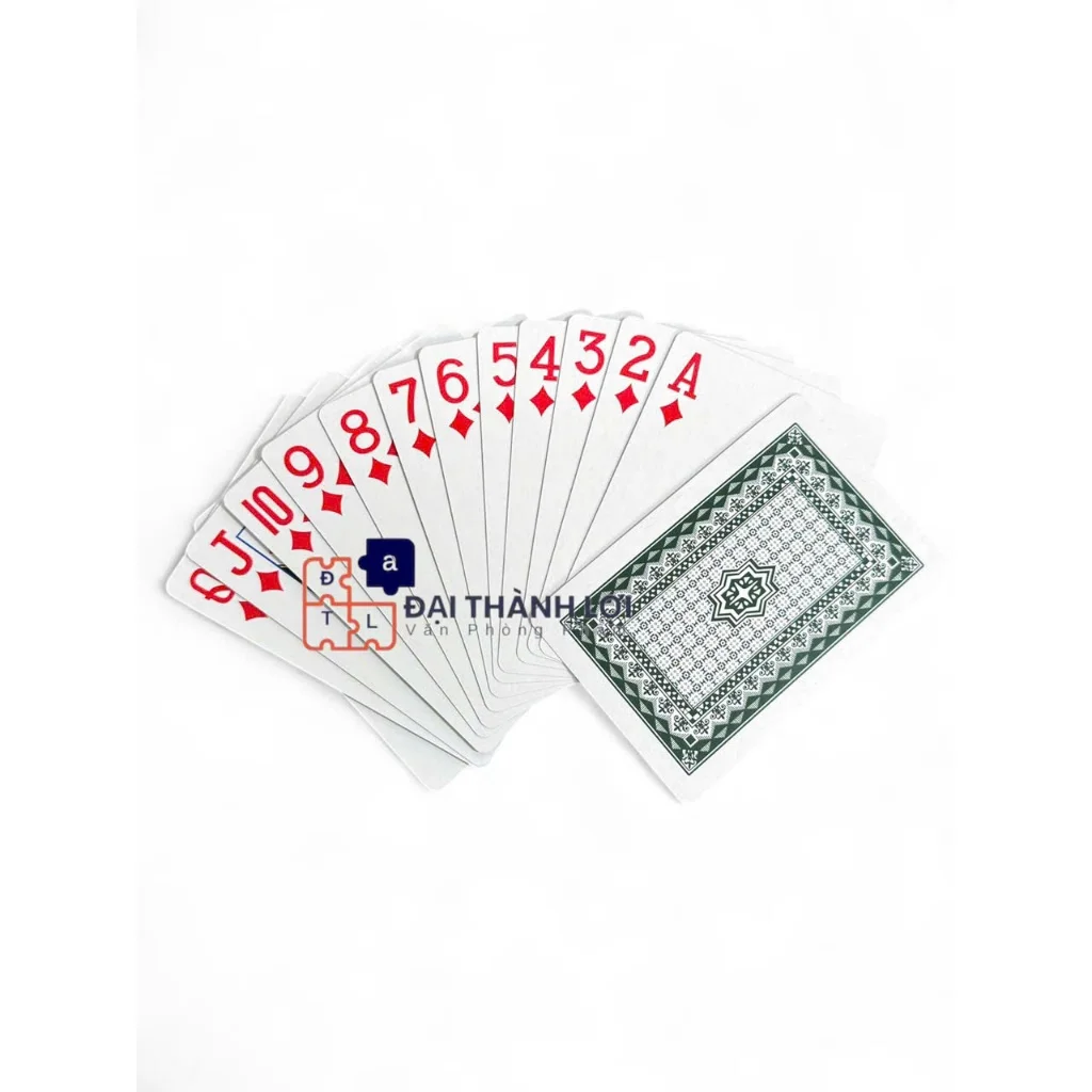 Bài Tây xịn Trắng DOUBLE K hàng chuẩn xịn