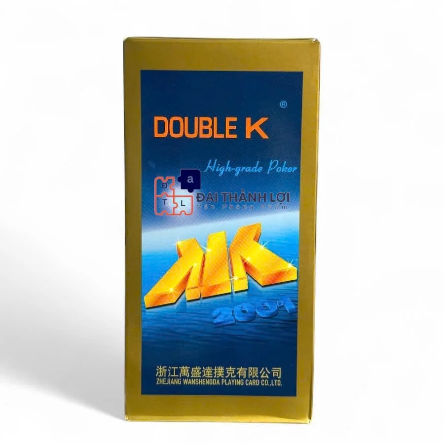 Bài Tây Xịn Xanh DOUBLE K Hàng xịn loại Nhất