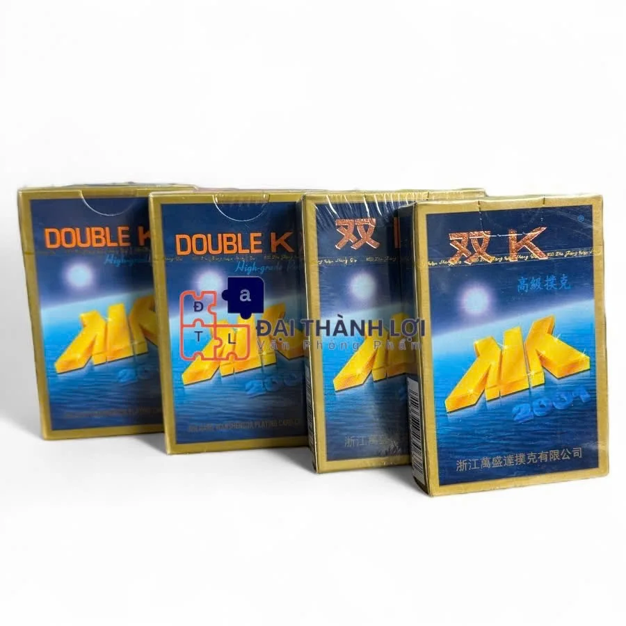 Bài Tây Xịn Xanh DOUBLE K Hàng xịn loại Nhất