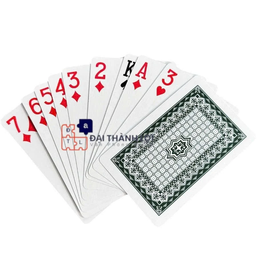 Bài Tây Xịn Xanh DOUBLE K Hàng xịn loại Nhất