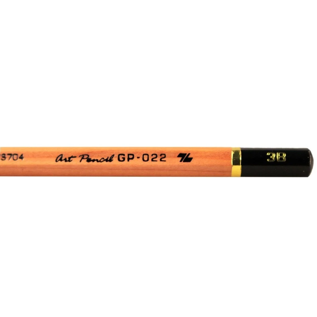 Bút chì gỗ mỹ thuật 𝑻𝒉𝒊𝒆̂𝒏 𝑳𝒐𝒏𝒈 3B GP-022