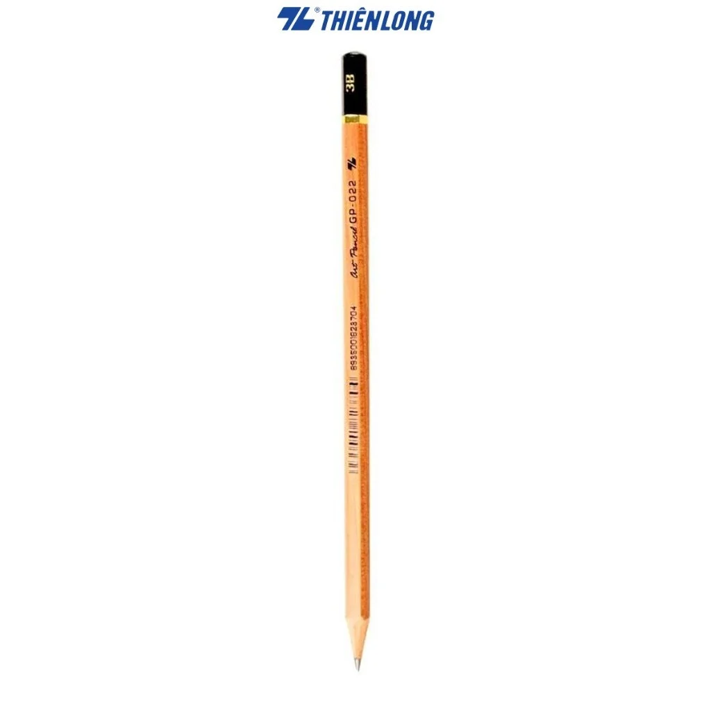Bút chì gỗ mỹ thuật 𝑻𝒉𝒊𝒆̂𝒏 𝑳𝒐𝒏𝒈 3B GP-022