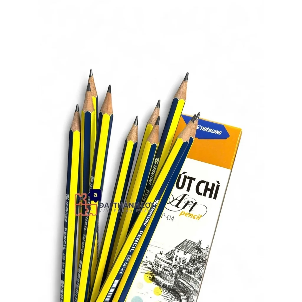 BÚT CHÌ GỖ THIÊN LONG HB GP-04 ÍT GÃY