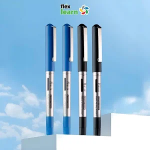 Bút lông bi Flex Learn FLEX-RB002 - Đầu bút 0.5mm, không thấm nước, không phai màu, nét viết sắc sảo, thanh m