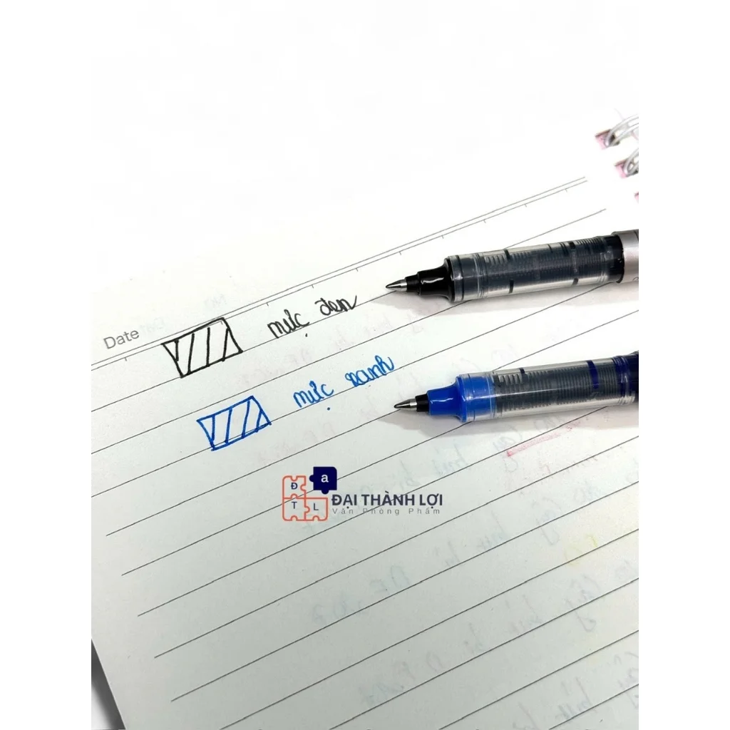 Bút lông bi Flex Learn FLEX-RB002 - Đầu bút 0.5mm, không thấm nước, không phai màu, nét viết sắc sảo, thanh m
