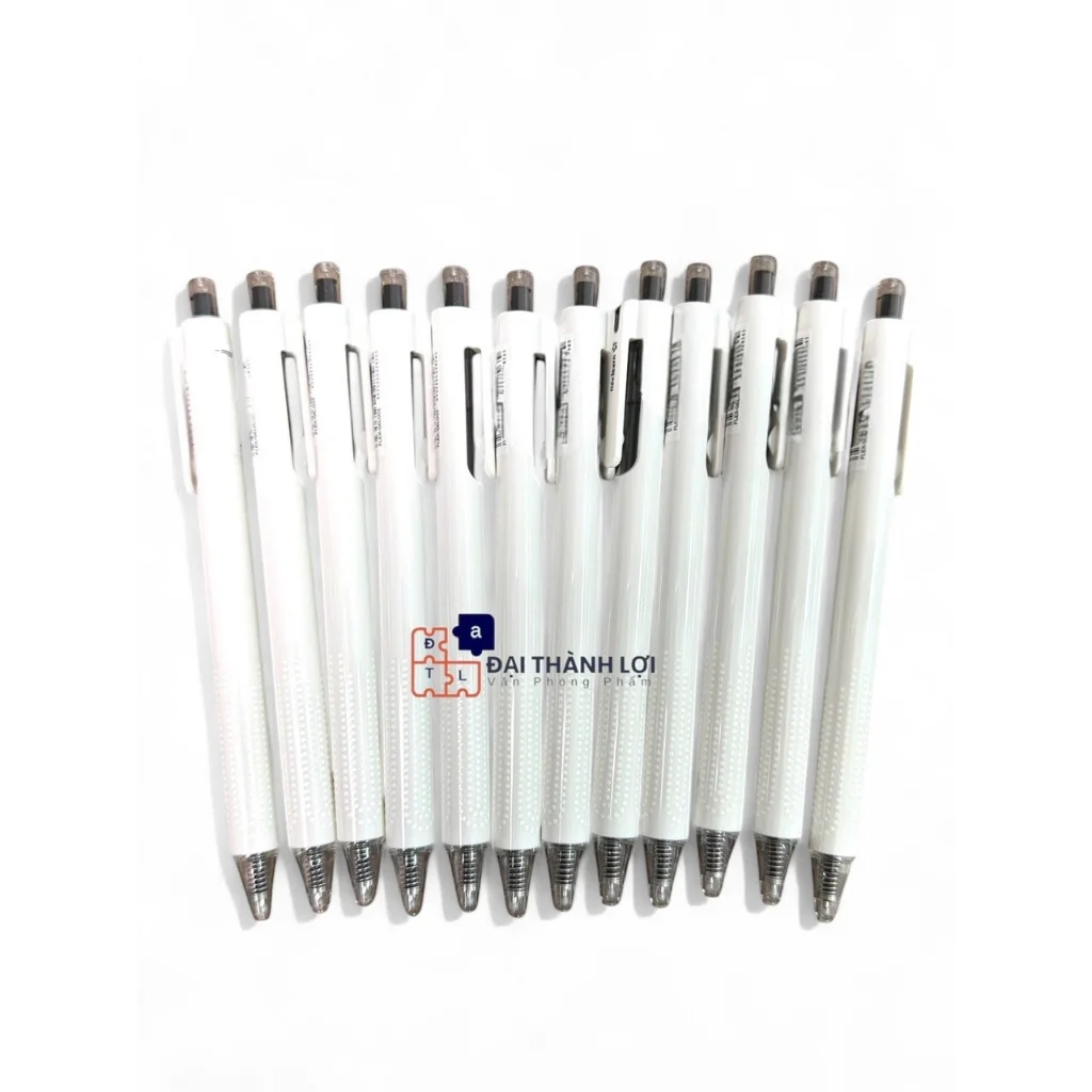 Bút Gel FLEX-GEL003 Ngòi 0.5mm - Có Nút Bấm Yên Lặng, Nét Viết Êm Mượt