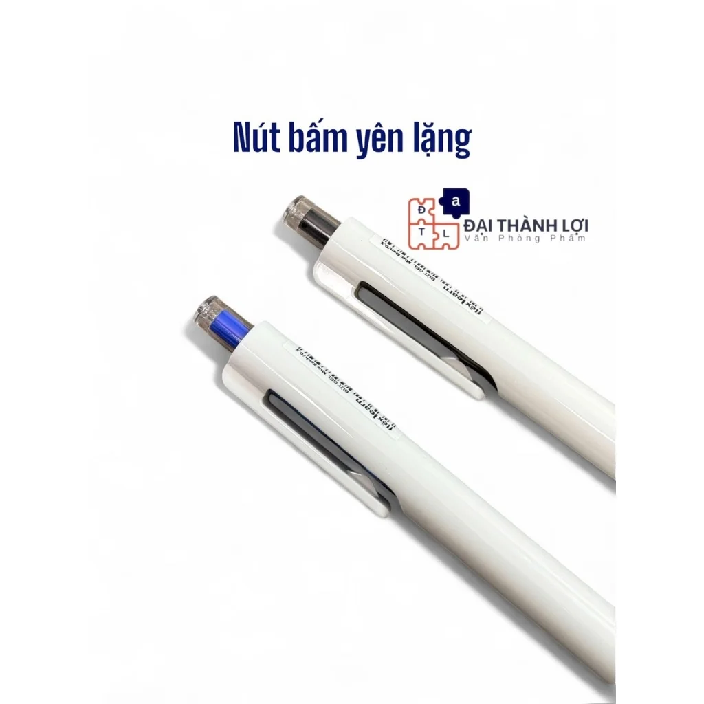 Bút Gel FLEX-GEL003 Ngòi 0.5mm - Có Nút Bấm Yên Lặng, Nét Viết Êm Mượt