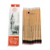 Bút chì 2B Queen - Thân gỗ cao cấp - 2B Art Pencil PC-990