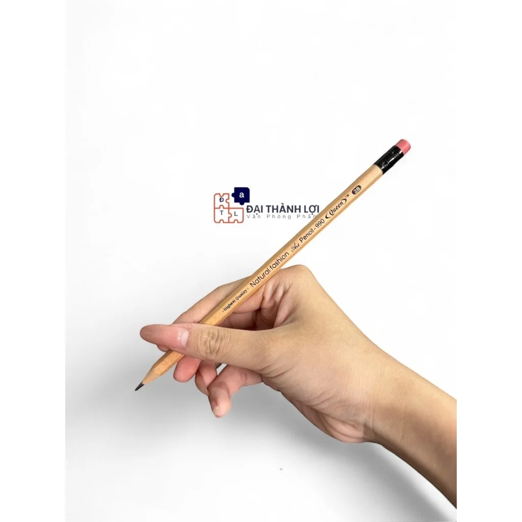 Bút chì 2B Queen - Thân gỗ cao cấp - 2B Art Pencil PC-990