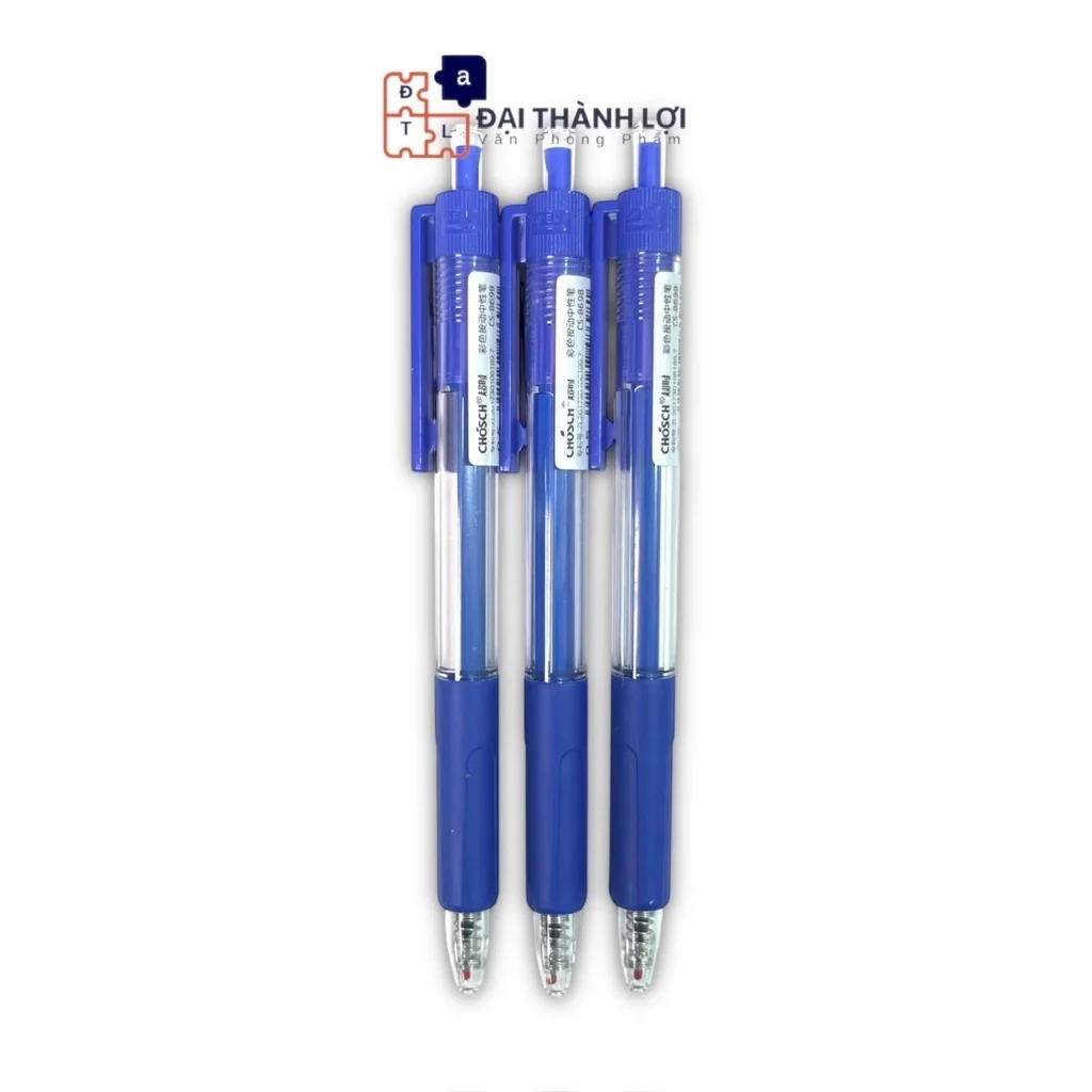 Bút gel bấm CHOSCH CS-8698 ( Mực TÍM /Mực Xanh)