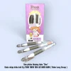 Bút Gel Xoá Được Thiên Long FLEX-GELE001/FLEX-GELE002 Mực Xanh/Đen/Tím Có Gôm Trên Nắp
