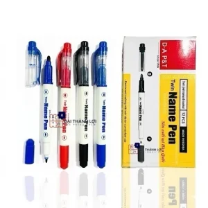 Bút viết lông dầu hai đầu Dong-A Twin Name Pen / Namepen Công Nghệ Hàn Quốc