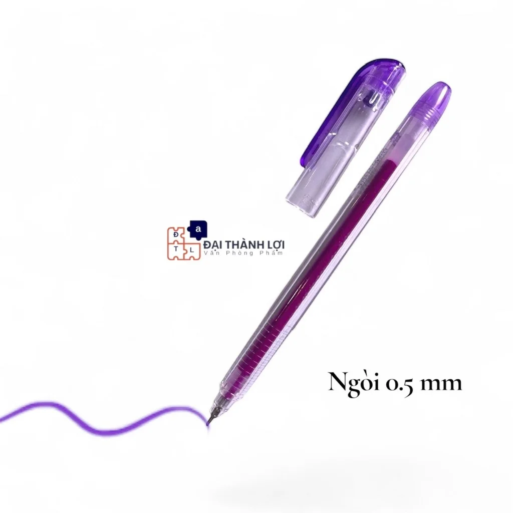 Bút Viết Nước MyGel / My Gel Dong A D-A Ngòi 0.5mm Hàng Chính Hãng (Xanh, Tím, Đỏ, Đen)