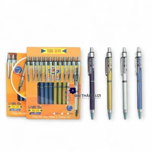 Viết Bi Bấm / Bút Bi Bấm Todo Suyo Ngòi Bi 0.7mm Thụy Sĩ, Mực Xanh Của Đức, Mực Đều, Viết Êm, Nét Đẹp