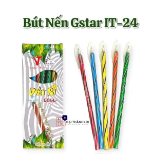 Bút Bi Nến Viết Bi Nến Bút Nến Viết Nến Ấn Độ Vâng Thiên G-Star Gstar IT-24 Ngòi 0.5mm (Mực Xanh, Đen)