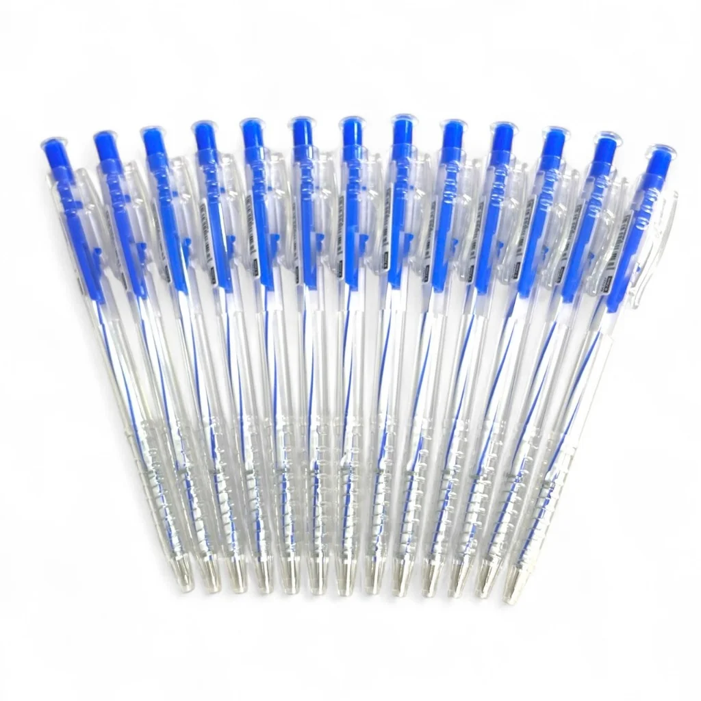 Bút bi TT-027/ĐTL-027 Ngòi 0.5mm/0.7mm – Viết Êm, Mực Đậm Nhanh Khô – Dùng Cho Học Sinh & Văn Phòng