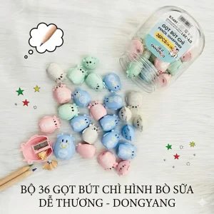 Đồ Chuốt Bút Viết Chì / Đồ Gọt Bút Viết Chì Con Trâu Dễ Thương Lưỡi Thép Không Gỉ Siêu Bén