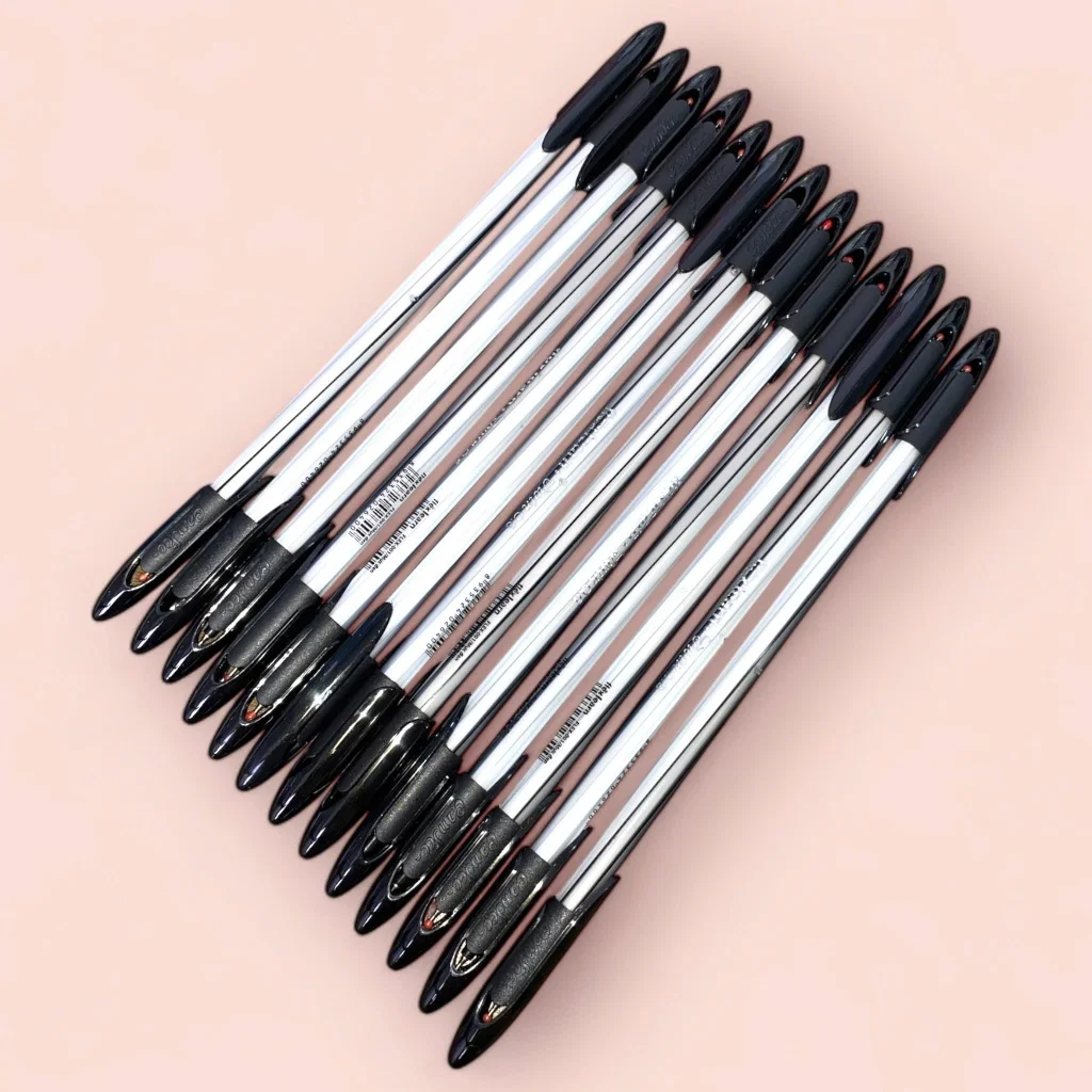 Bút Bi FLEX-001 Mực Xanh/Đen - Thiết Kế Gọn Nhẹ, Cầm Vừa Tay Khi Viết