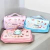 Hộp Đựng Bút Chì ,Túi Đựng Bút Hai Lớp Kawaii BON.STORE Sức Chứa Lớn Chống Thấm Nước ,In Hoạt Hình Dễ Thương TB07
