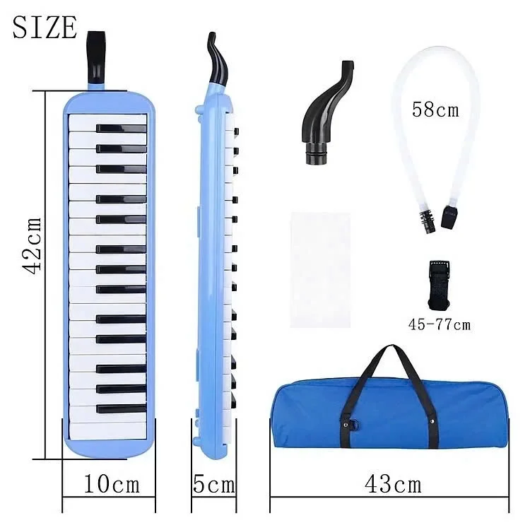 Kèn Phím Melodica 32 Phím Thương Hiệu IRIN Chính Hãng, Kèn Phím Cho Bé, Kèn Piano Đủ Phụ Kiện Đi Kèm