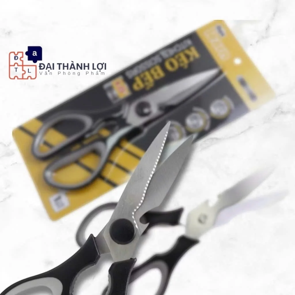 Kéo Đa Năng Nhà Bếp 210mm FLEX-SC006 Êm Tay Khi Cắt , Màu Ngẫu Nhiên