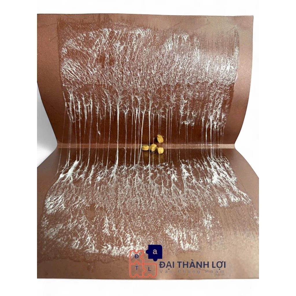 Keo dính chuột khổ lớn hàng thường (có mồi)-miếng dán dính chuột ĐẠI LỘC,miếng bẫy chuột