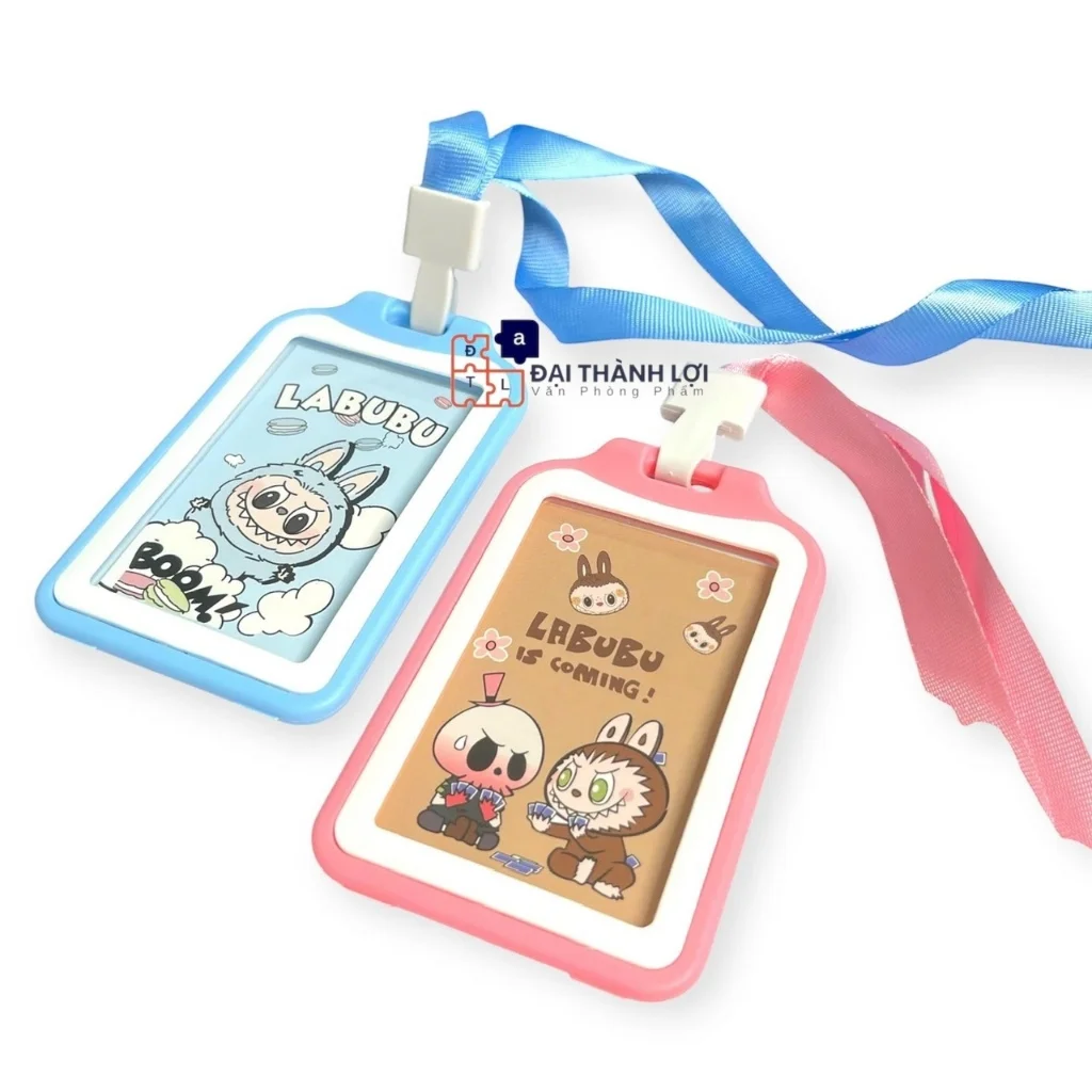 Dây đeo thẻ học sinh, bảng tên dành cho sinh viên nhiều mẫu hoạt hình hoạ tiết dễ thương cute