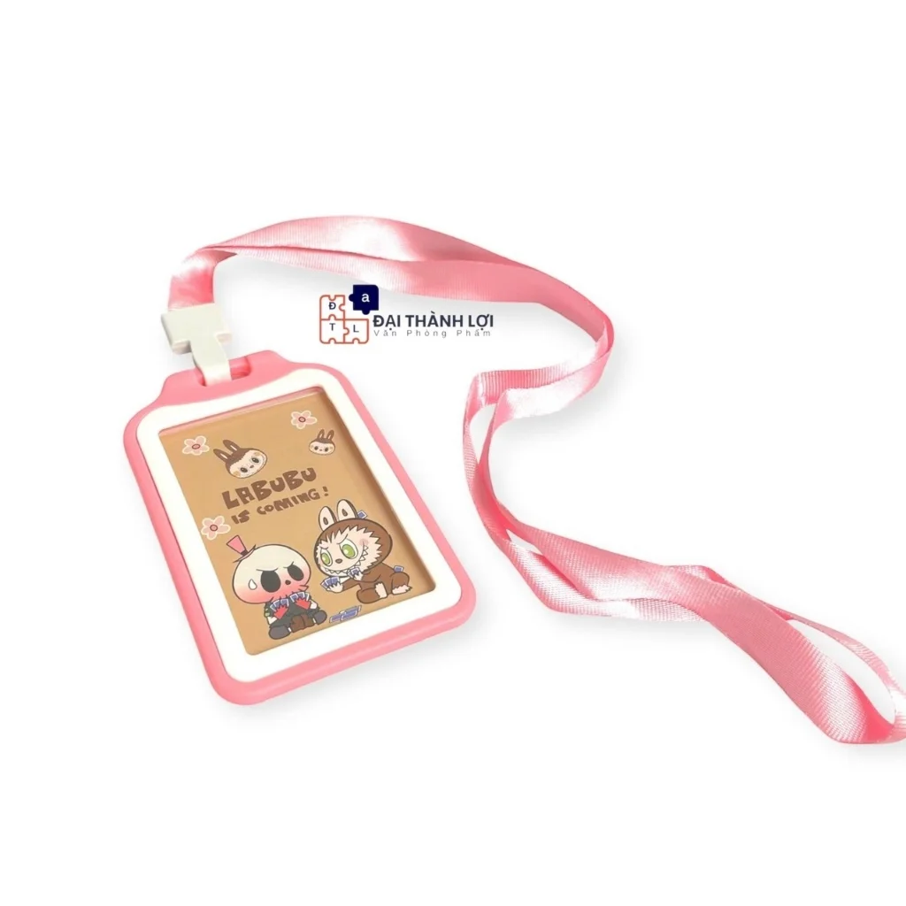 Dây đeo thẻ học sinh, bảng tên dành cho sinh viên nhiều mẫu hoạt hình hoạ tiết dễ thương cute