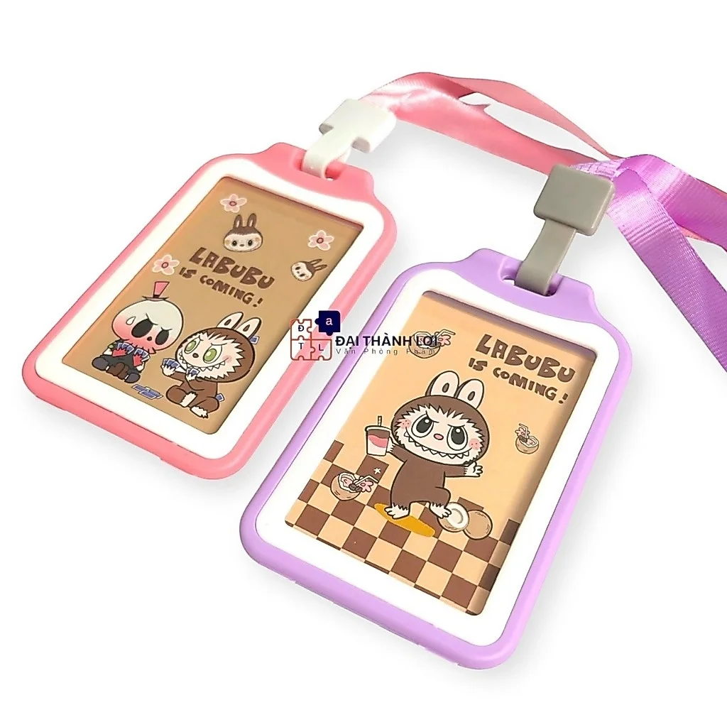 Dây đeo thẻ học sinh, bảng tên dành cho sinh viên nhiều mẫu hoạt hình hoạ tiết dễ thương cute